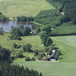 Penzion Chalupa Herálec - Ubytování Vysočina - letecké foto